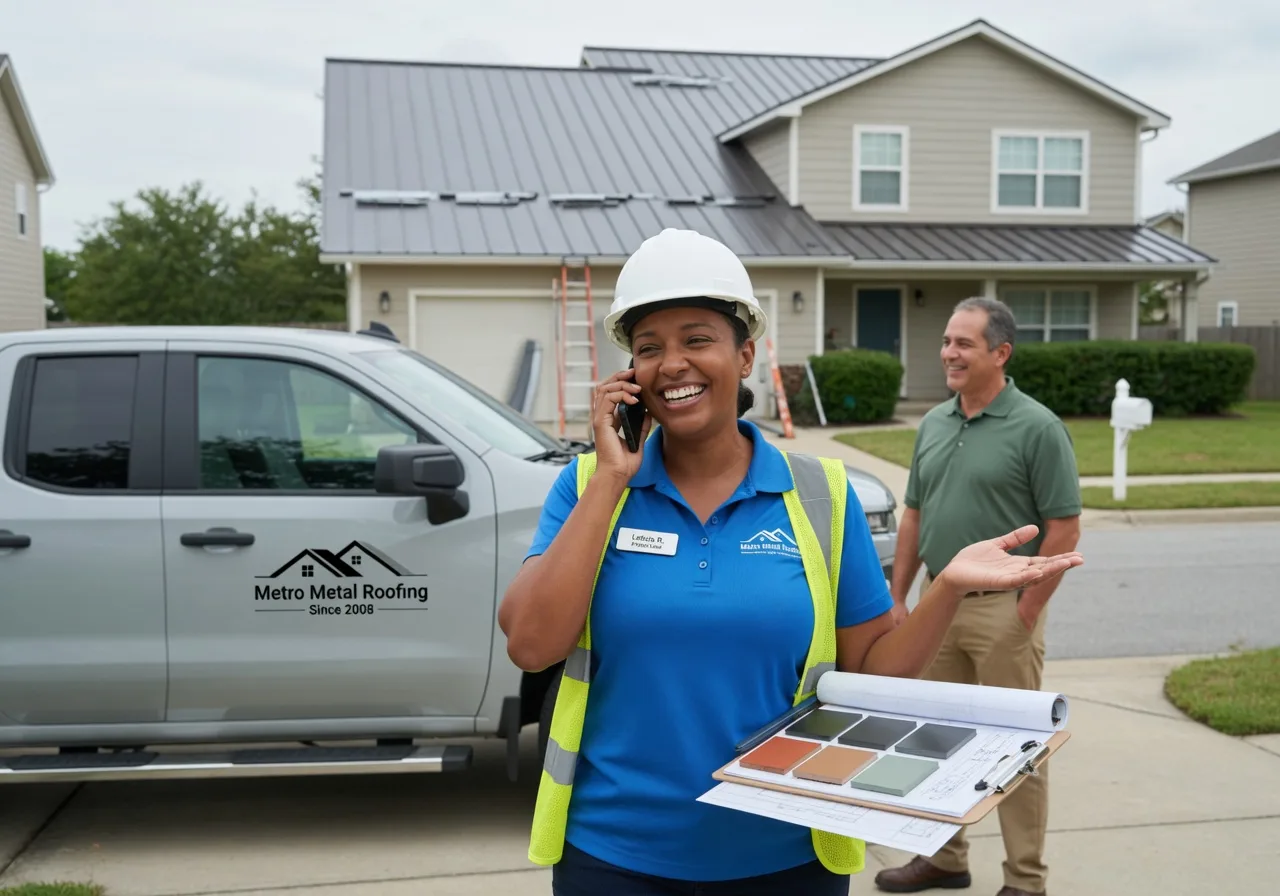 Storm Damage Metal Roof Repair in Curryville, PA